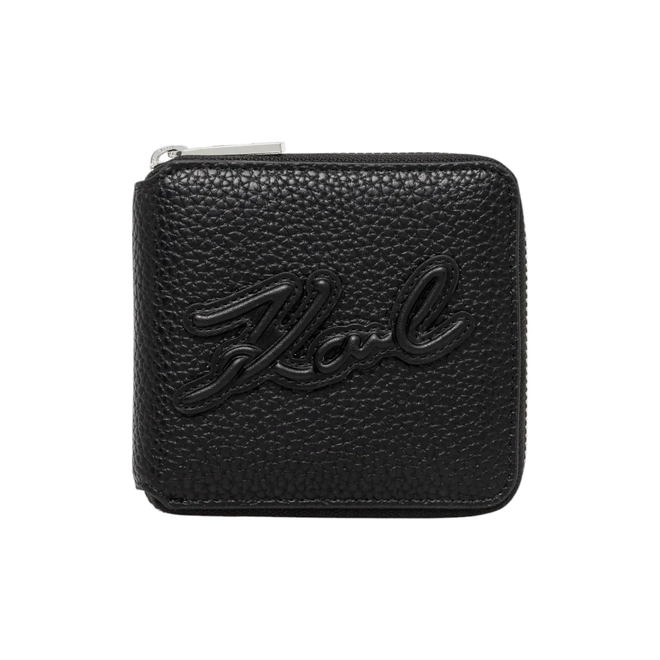 KARL LAGERFELD PORTFEL DAMSKI K/SKUARE MD Z/A WALLET GRAINY CZARNY A1W32054.JJ 999