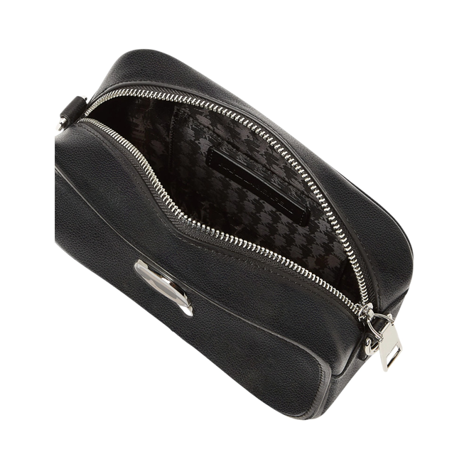 KARL LAGERFELD TOREBKA DAMSKA IKON PEBBLE CAMERA BAG CZARNA A1W30494.JJ 999