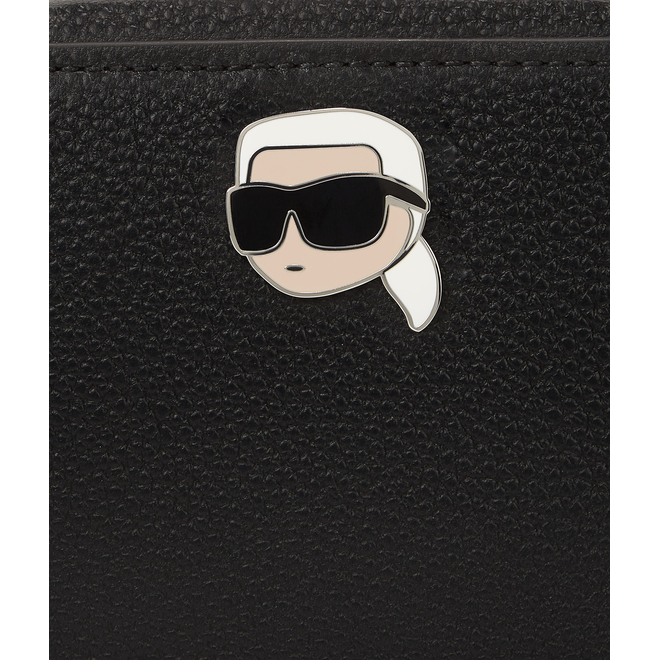 KARL LAGERFELD TOREBKA DAMSKA IKON PEBBLE CAMERA BAG CZARNA A1W30494.JJ 999