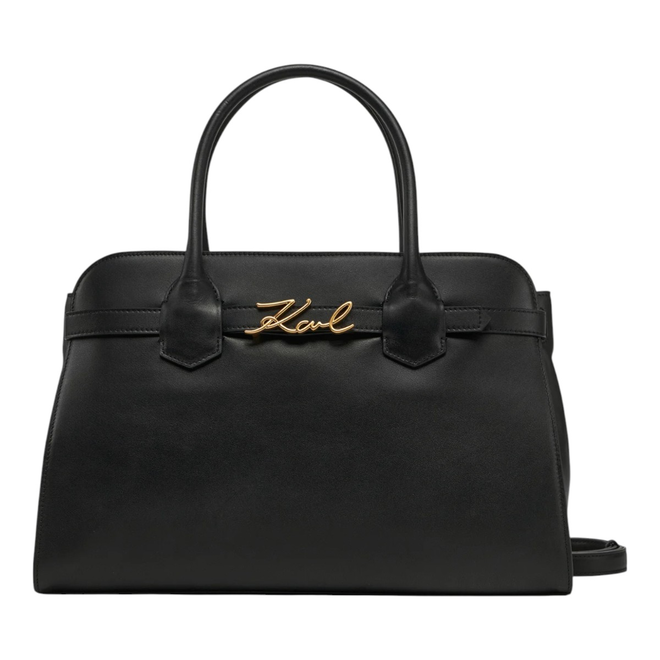 KARL LAGERFELD TOREBKA DAMSKA K/SIGNATURE TOP HANDLE CZARNA A1W30148.JJ 992