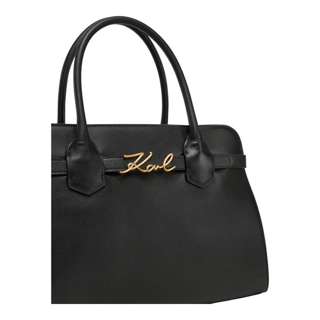 KARL LAGERFELD TOREBKA DAMSKA K/SIGNATURE TOP HANDLE CZARNA A1W30148.JJ 992