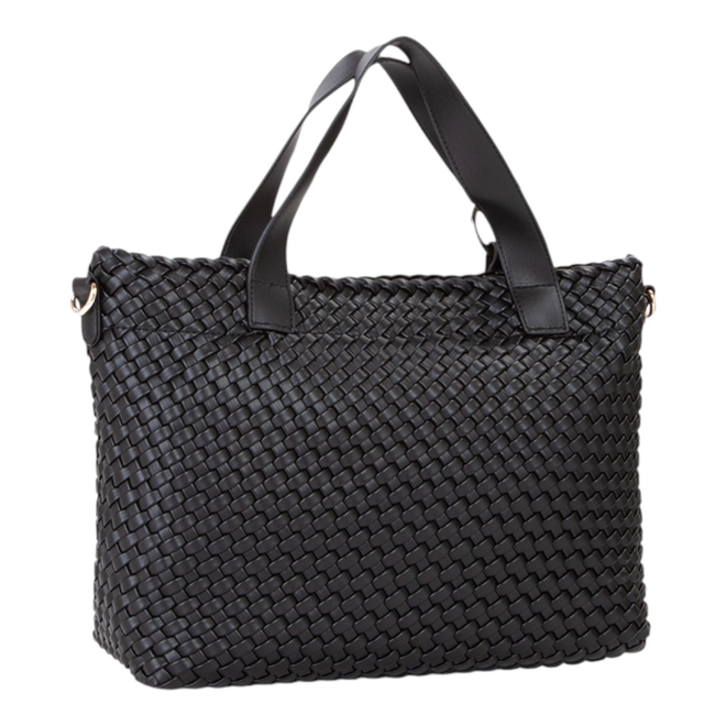 VALENTINO TOREBKA DAMSKA SHANTEL SHOPPING CZARNA VBS8Y604 001