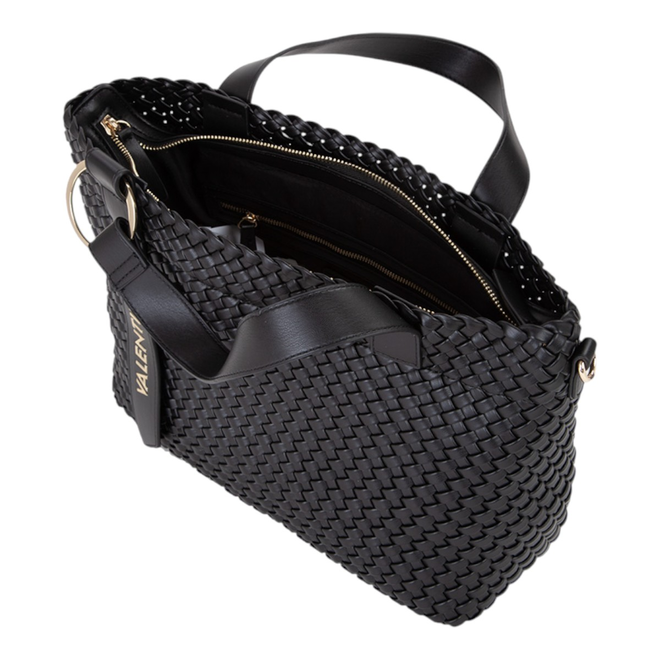 VALENTINO TOREBKA DAMSKA SHANTEL SHOPPING CZARNA VBS8Y604 001